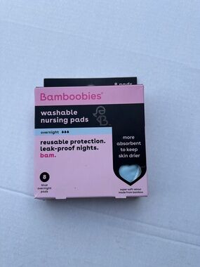 Bamboobies Washable Nursing Pads - Brand New